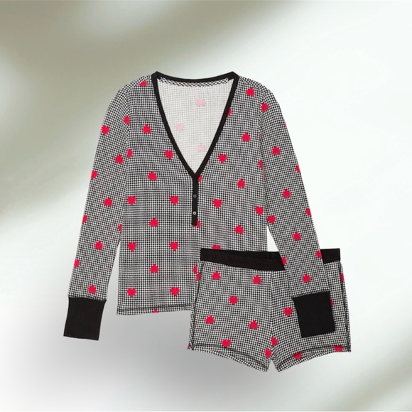 Victoria's Secret Other - NWT VICTORIA'S SECRET Thermal Short Pajama Set
